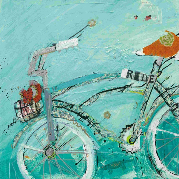 Winston Porter Ride by Kellie Day Wrapped Canvas Print Wayfair